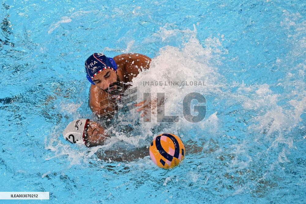 (PARIS2024) FRANCE-SAINT-DENIS-OLY-WATER POLO