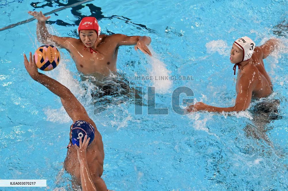 (PARIS2024) FRANCE-SAINT-DENIS-OLY-WATER POLO
