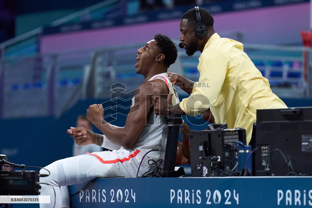 (PARIS2024) FRANCE-LILLE-OLY-BASKETBALL