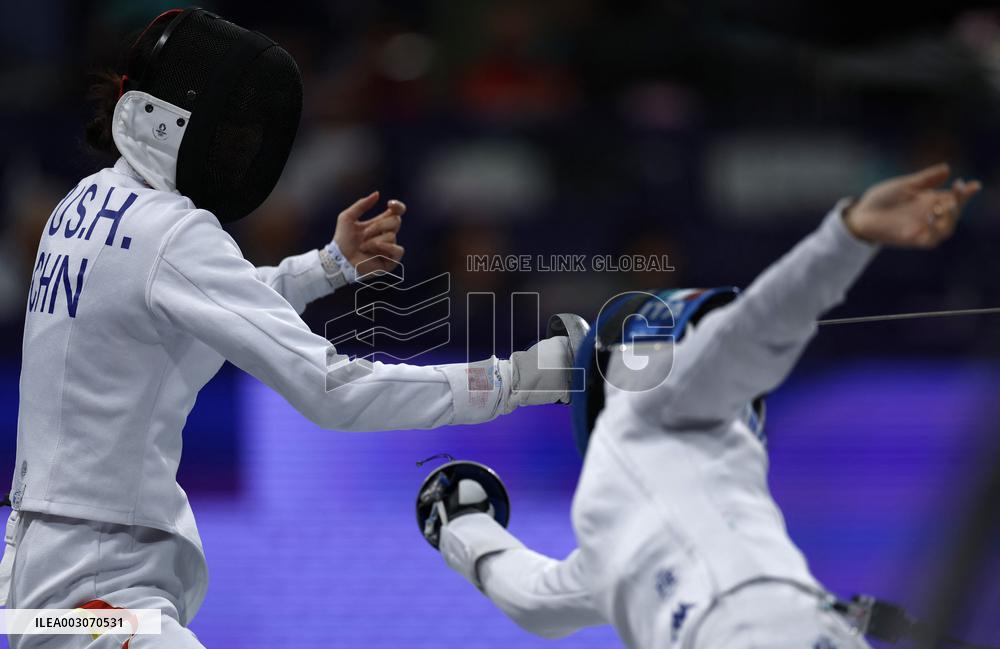 (PARIS2024)FRANCE-PARIS-OLY-FENCING