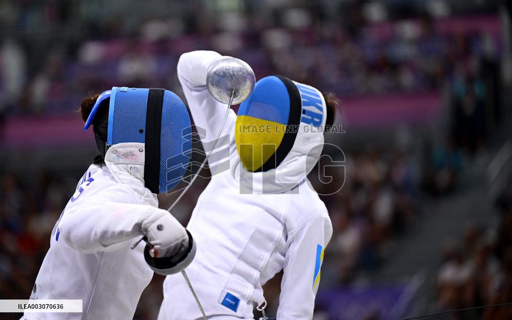 (PARIS2024)FRANCE-PARIS-OLY-FENCING