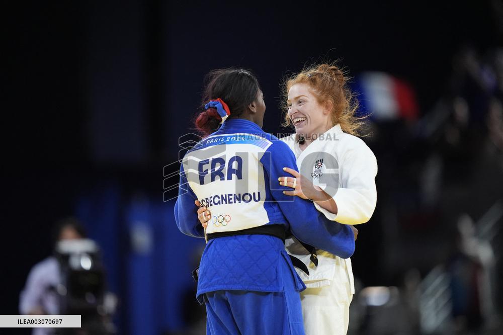 Paris 2024 - Judo - Clarisse Agbegnenou v Lubjana Piovesana