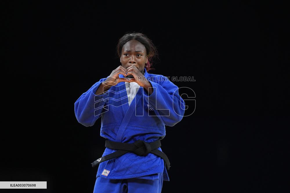 Paris 2024 - Judo - Clarisse Agbegnenou v Lubjana Piovesana