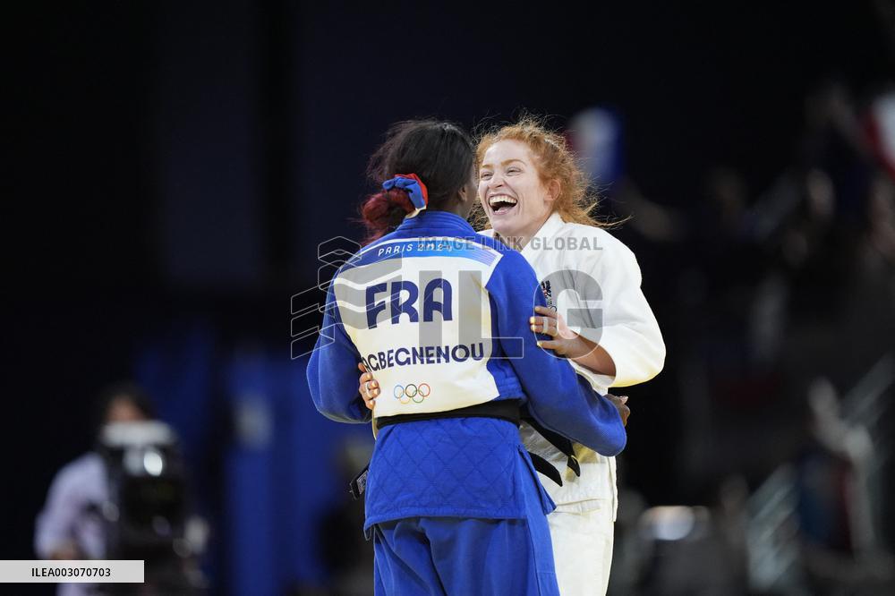 Paris 2024 - Judo - Clarisse Agbegnenou v Lubjana Piovesana