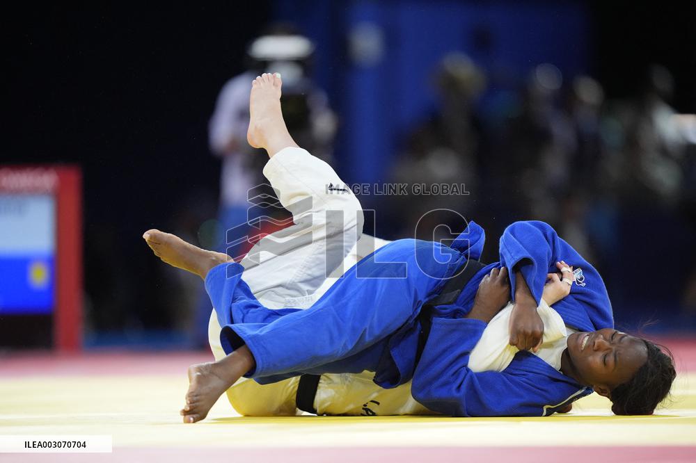 Paris 2024 - Judo - Clarisse Agbegnenou v Lubjana Piovesana