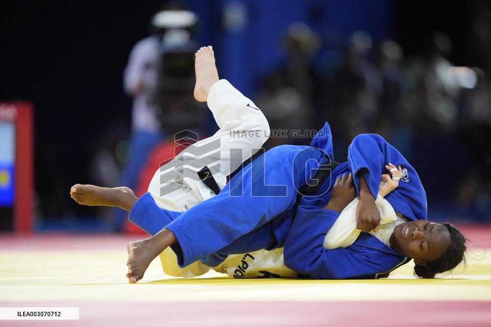 Paris 2024 - Judo - Clarisse Agbegnenou v Lubjana Piovesana