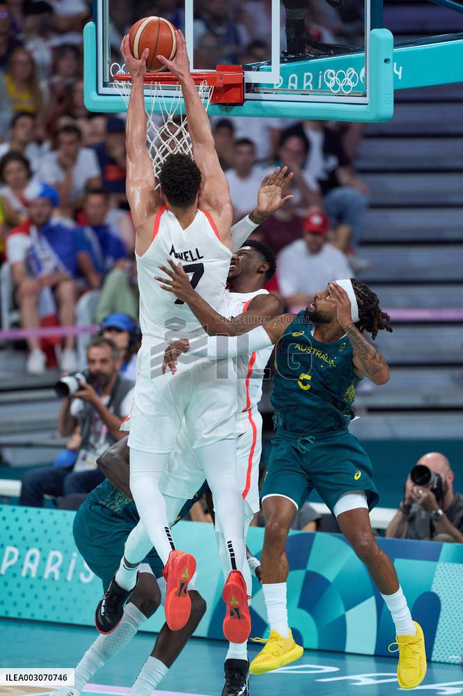 (PARIS2024) FRANCE-LILLE-OLY-BASKETBALL