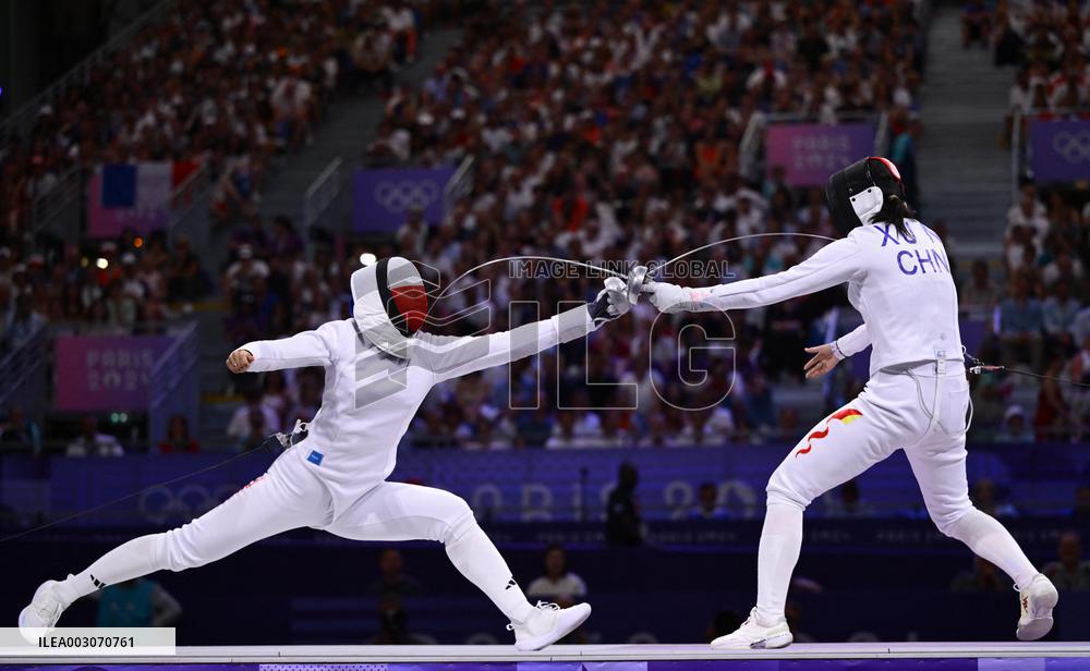 (PARIS2024)FRANCE-PARIS-OLY-FENCING