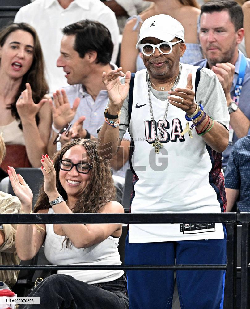Paris 2024 - Gymnastic - Spike Lee In The Stands