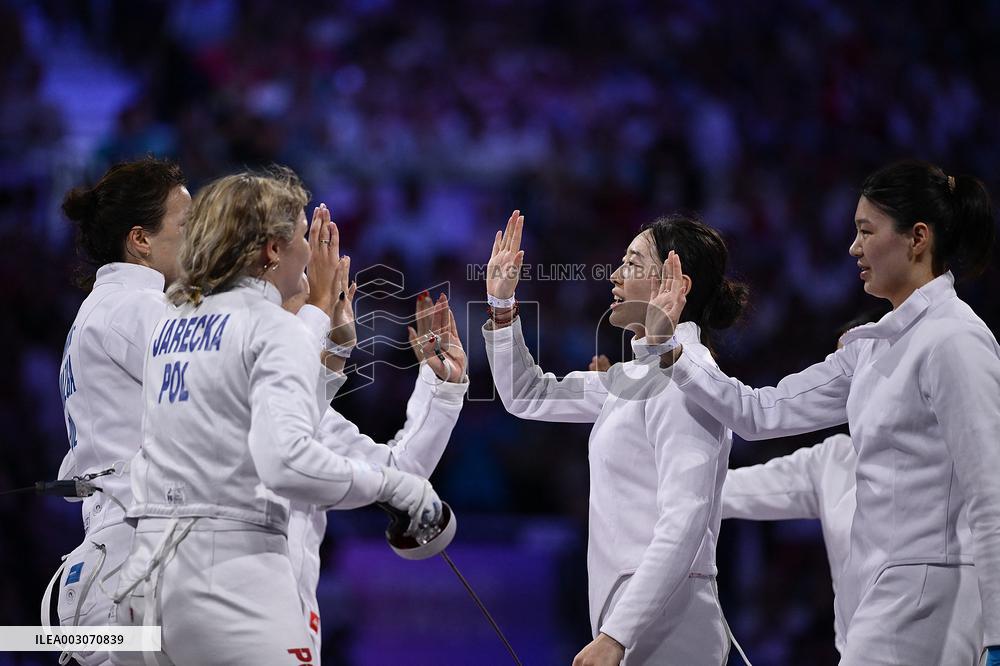 (PARIS2024)FRANCE-PARIS-OLY-FENCING