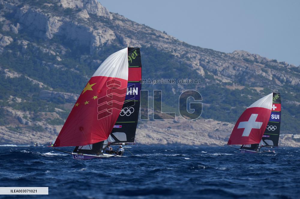 (PARIS 2024)FRANCE-MARSEILLE-OLY-SAILING