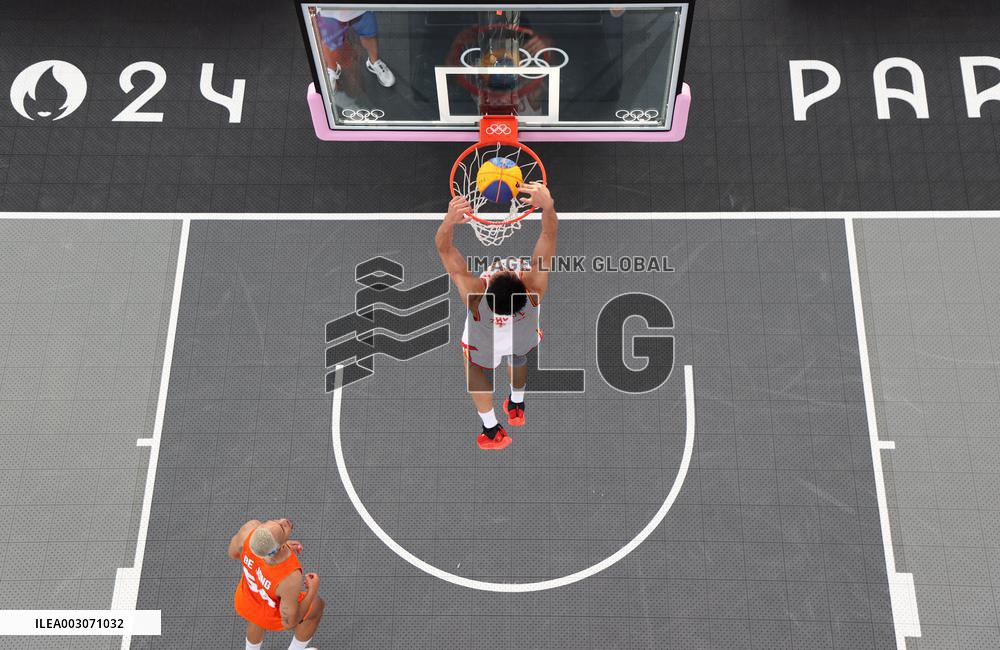 (PARIS2024)FRANCE-PARIS-OLY-3X3 BASKETBALL