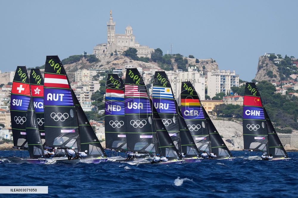 (PARIS 2024)FRANCE-MARSEILLE-OLY-SAILING