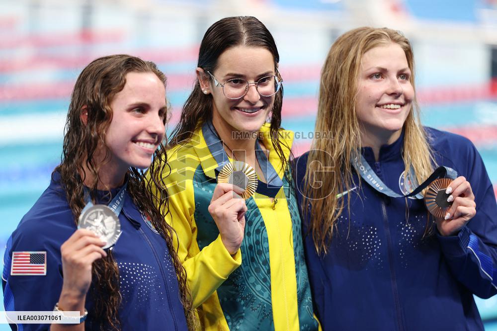 (PARIS2024) FRANCE-PARIS-OLY-SWIMMING