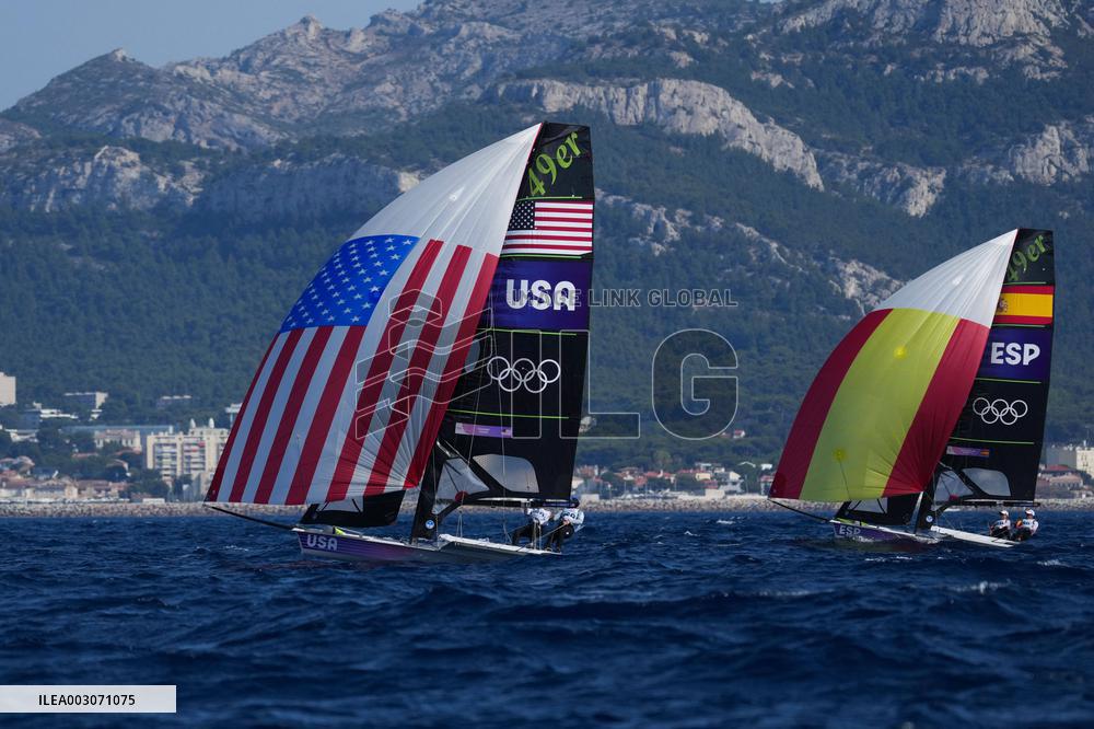 (PARIS 2024)FRANCE-MARSEILLE-OLY-SAILING
