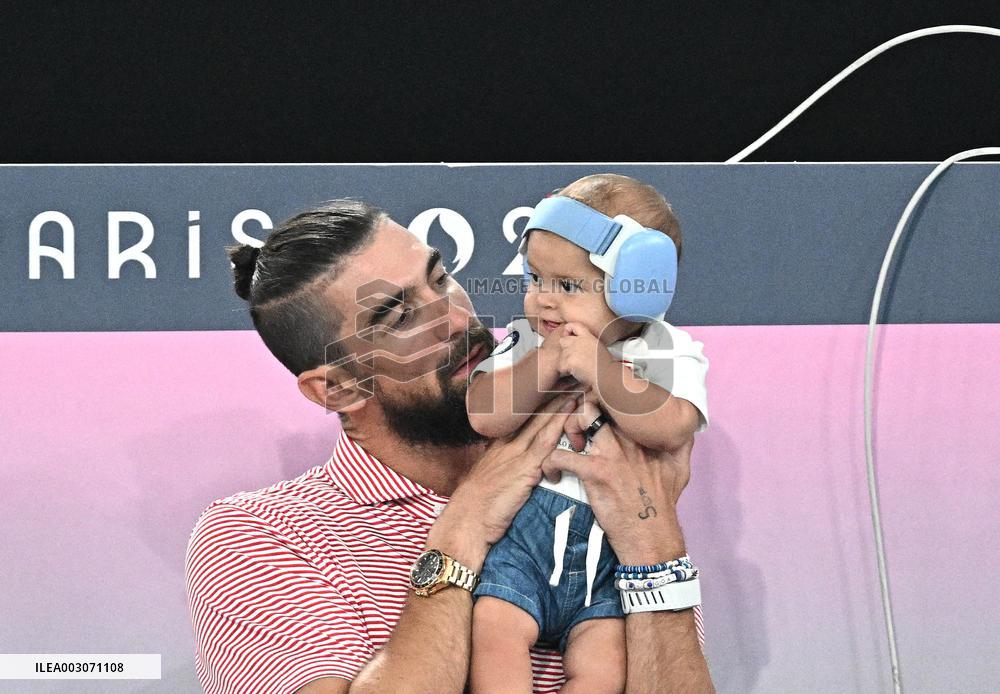 aris 2024 - Gymnastic - Michael Phelps In The Stands