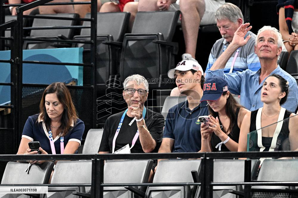 Paris 2024 - Gymnastic - VIPs In The Stands