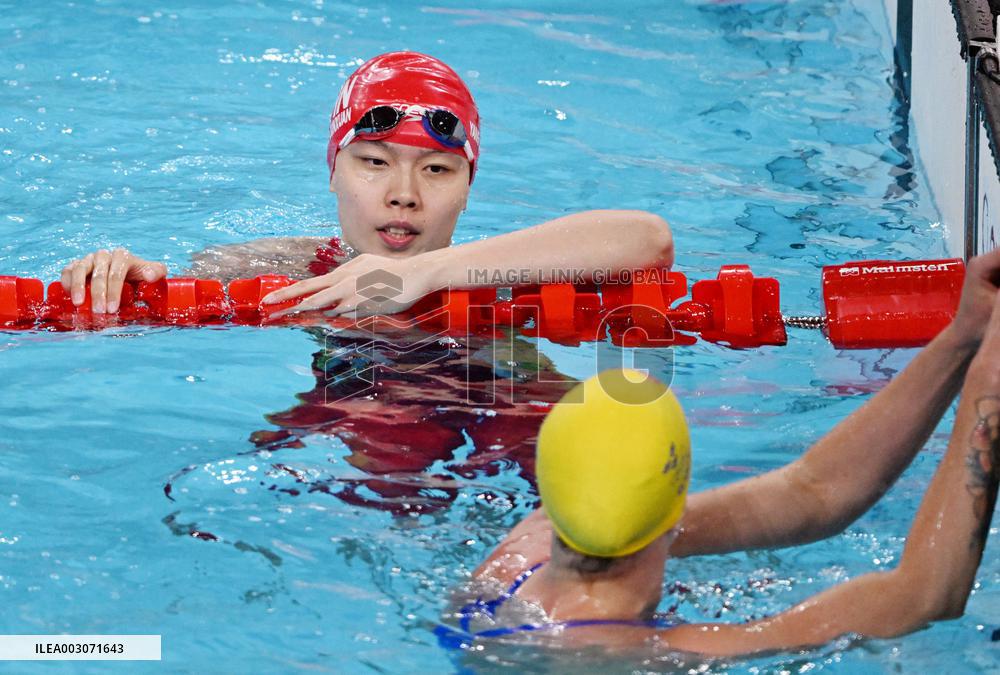 (PARIS2024) FRANCE-PARIS-OLY-SWIMMING