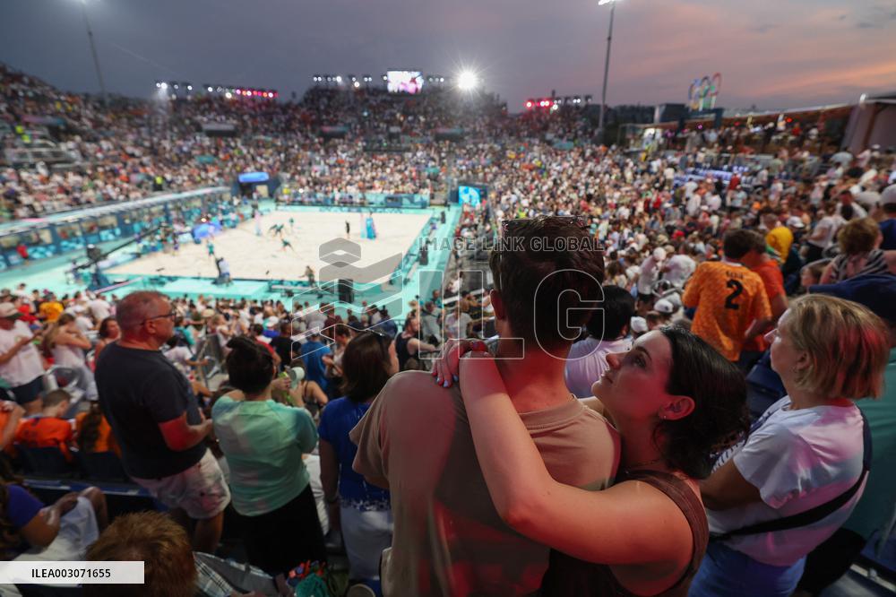 (PARIS2024) FRANCE-PARIS-OLY-BEACH VOLLEYBALL