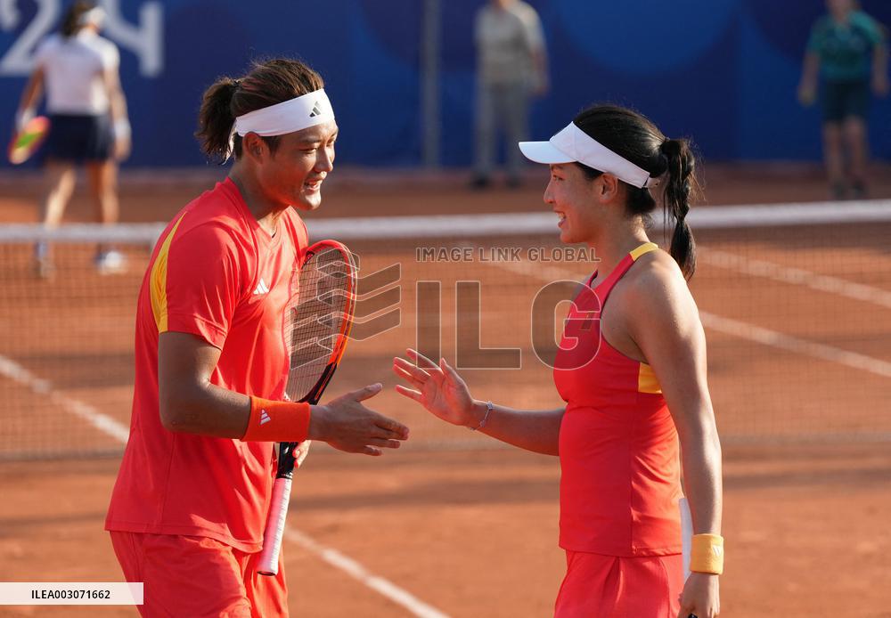 (PARIS2024) FRANCE-PARIS-OLY-TENNIS