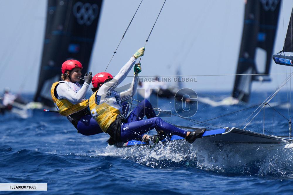 (PARIS 2024)FRANCE-MARSEILLE-OLY-SAILING