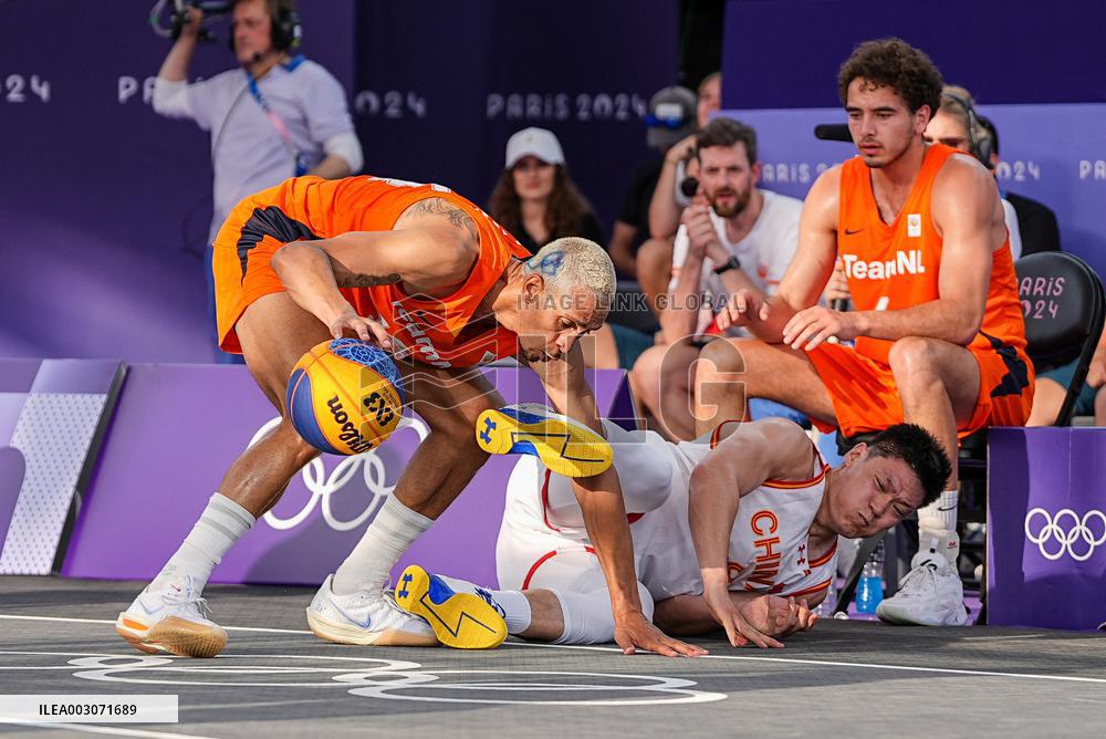 (PARIS2024) FRANCE-PARIS-OLY-3x3 BASKETBALL
