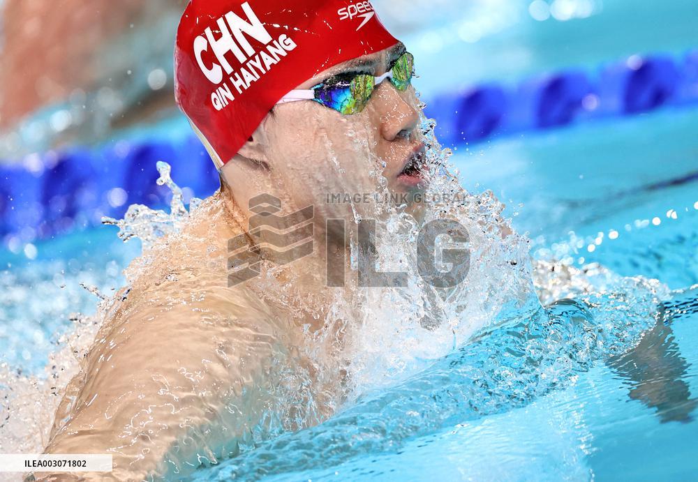 (PARIS2024) FRANCE-PARIS-OLY-SWIMMING
