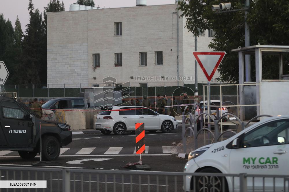 MIDEAST-WEST BANK-HEBRON-ISRAEL-GUNFIRE