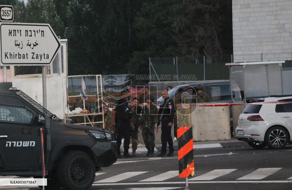 MIDEAST-WEST BANK-HEBRON-ISRAEL-GUNFIRE