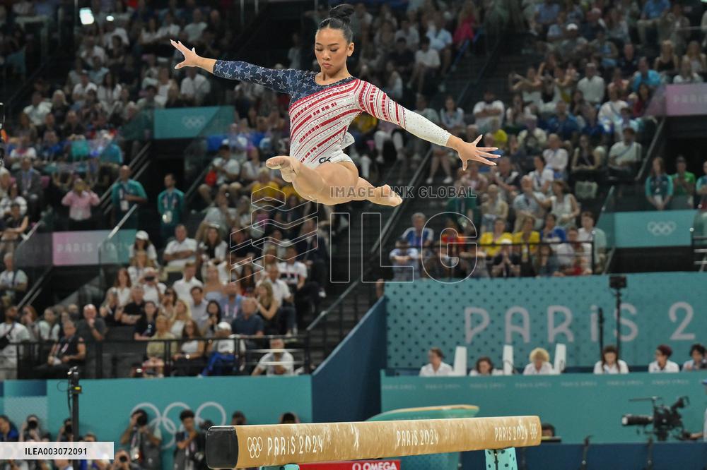 Paris 2024 - Women's Gymnastics - Team USA Takes Gold