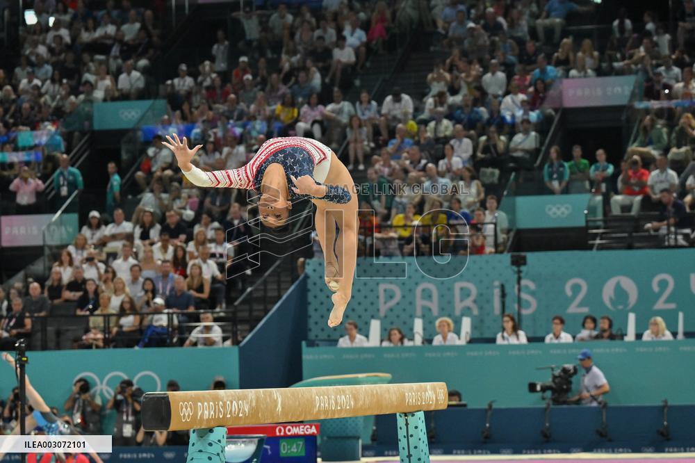 Paris 2024 - Women's Gymnastics - Team USA Takes Gold