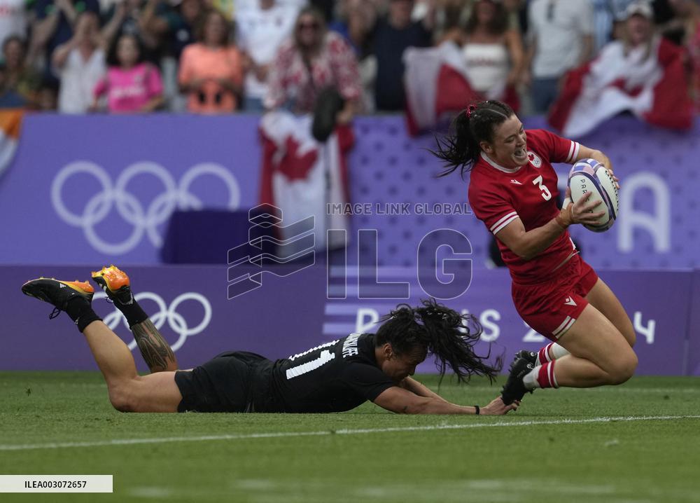 Paris 2024 - Canada Win Silver In Women’s Rugby Sevens