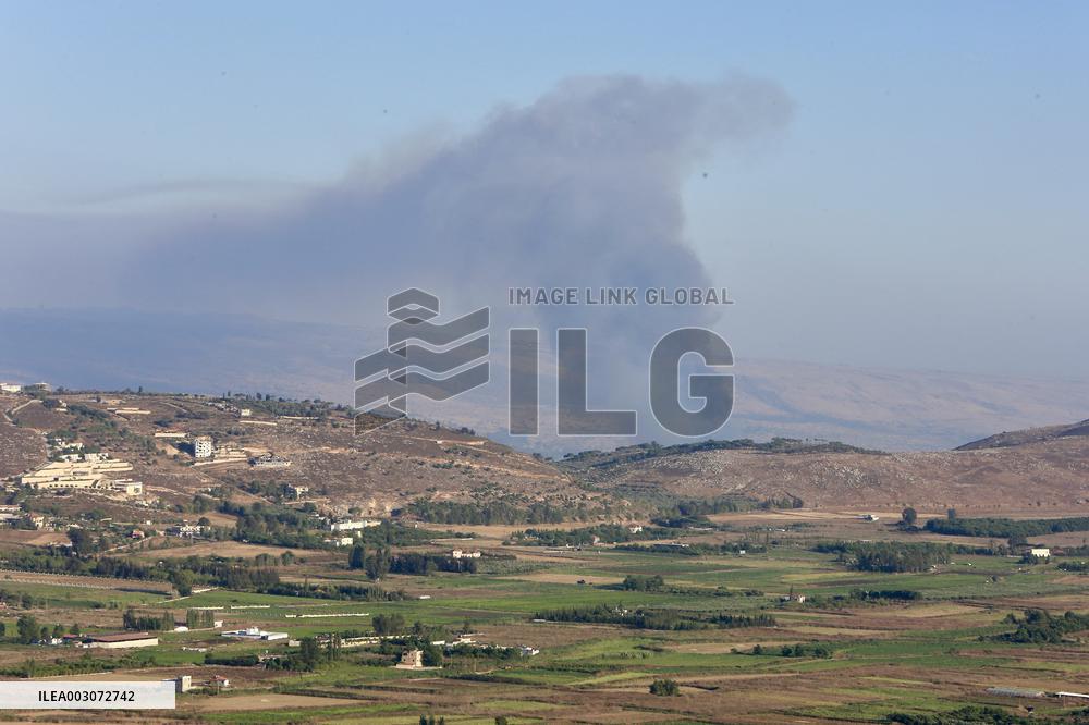 Israel And Hezbollah Exchange Fire After Golan Strike