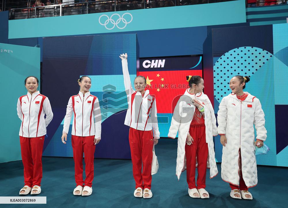 Paris 2024 - Women's Gymnastics - Team USA Takes Gold