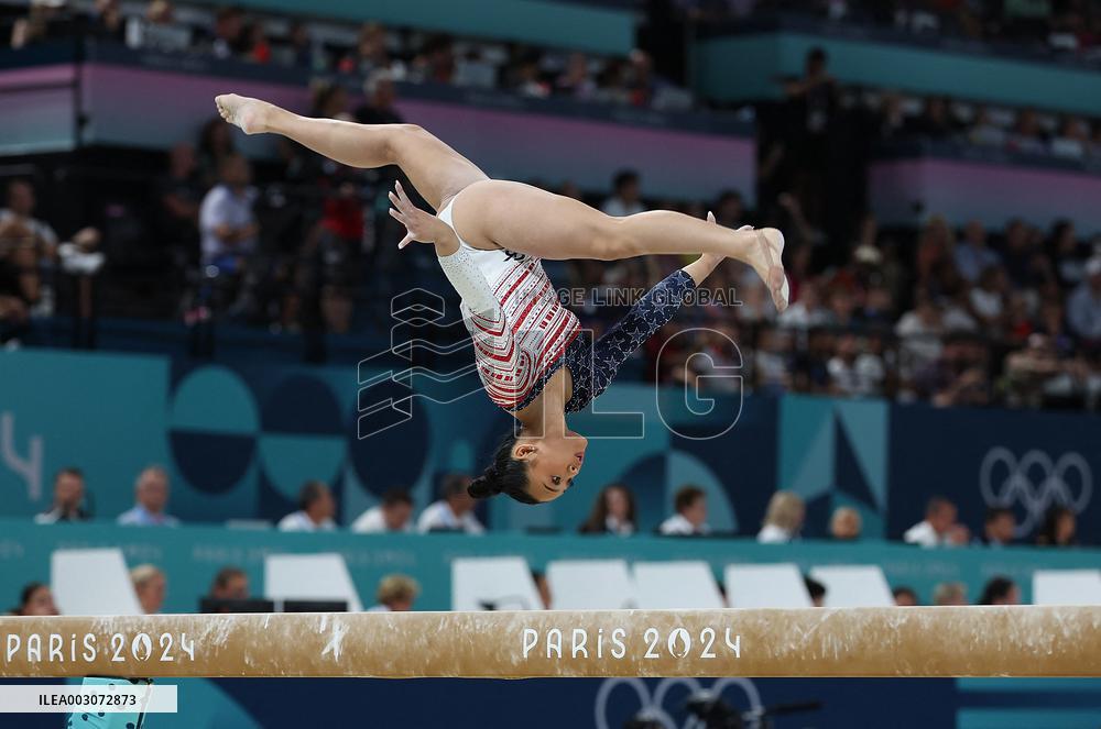 Paris 2024 - Women's Gymnastics - Team USA Takes Gold