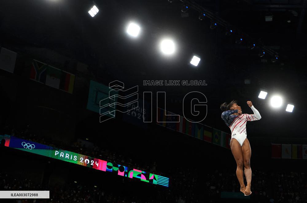 Paris 2024 - Women's Gymnastics - Team USA Takes Gold