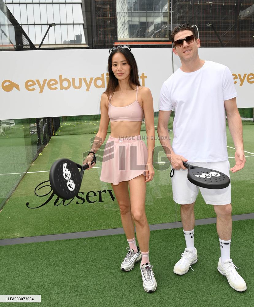 Bryan Greenberg And Jamie Chung At Eyebuydirect EcoActive Collection Launch - NYC