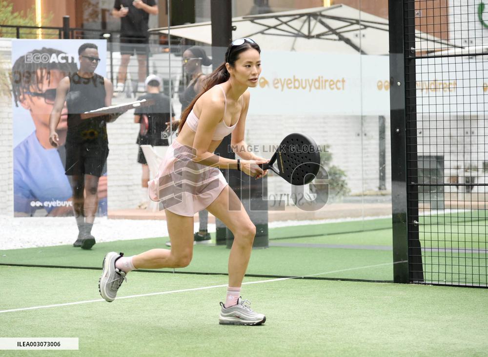 Bryan Greenberg And Jamie Chung At Eyebuydirect EcoActive Collection Launch - NYC