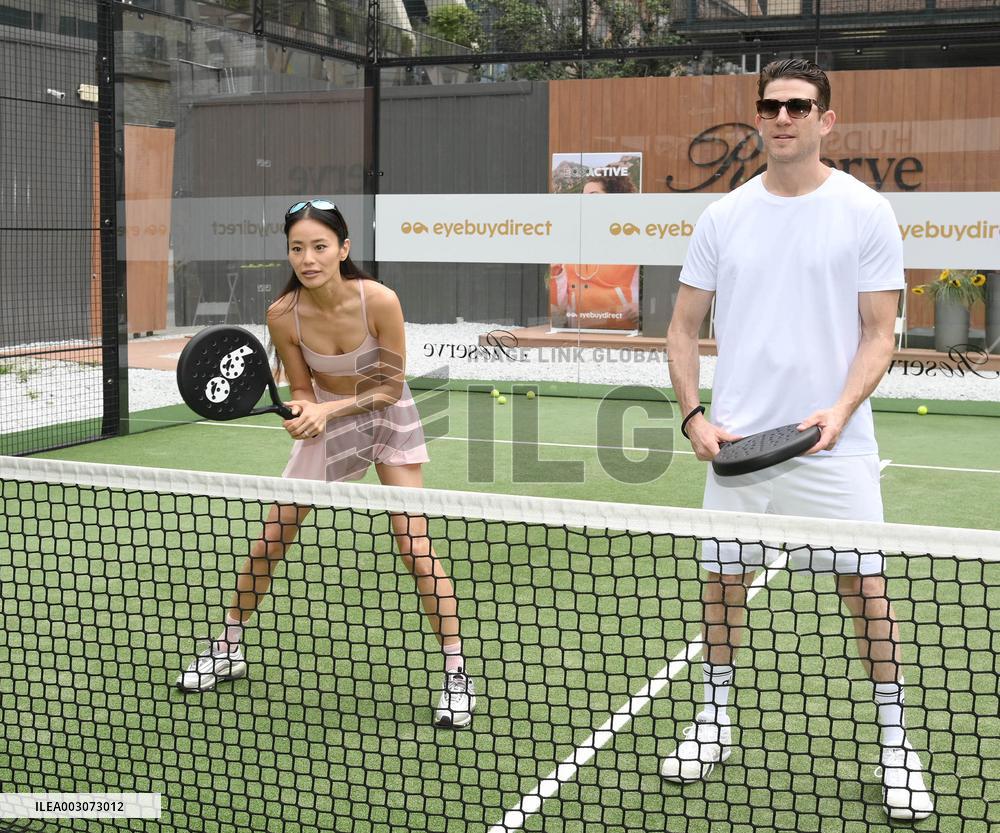 Bryan Greenberg And Jamie Chung At Eyebuydirect EcoActive Collection Launch - NYC