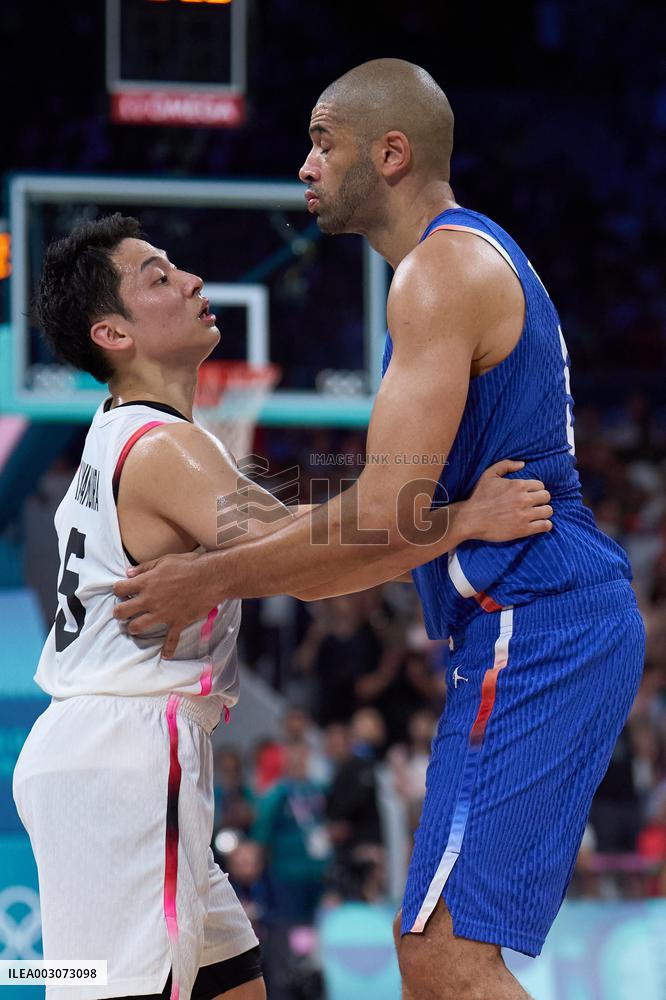 Paris 2024 - Basketball - France v Japan
