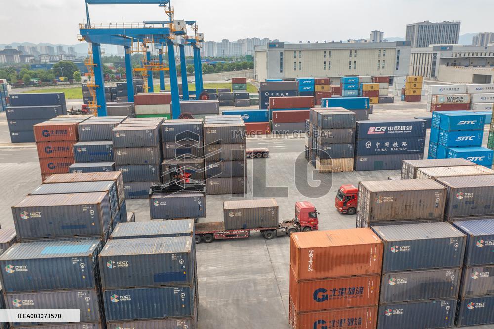 CHINA-CHONGQING-LOGISTICS HUB-OPENING UP (CN)