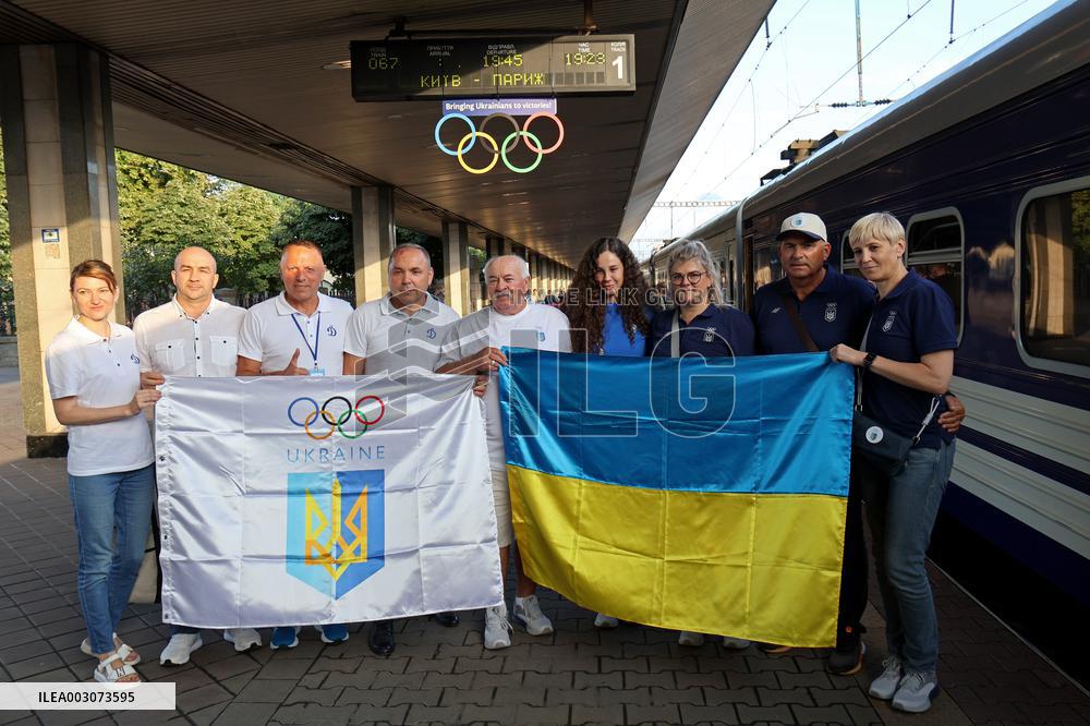 Ukrainian sprint canoeist Liudmyla Luzan sets out for Paris 2024 Olympics