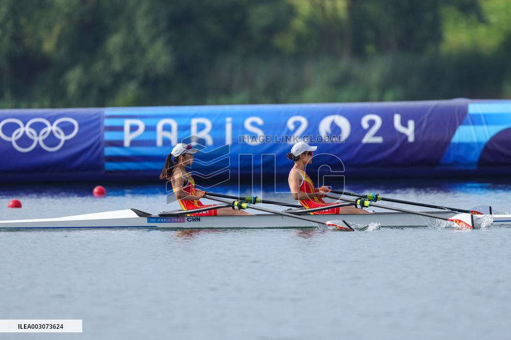 (PARIS2024)FRANCE-VAIRES-SUR-MARNE-OLY-ROWING