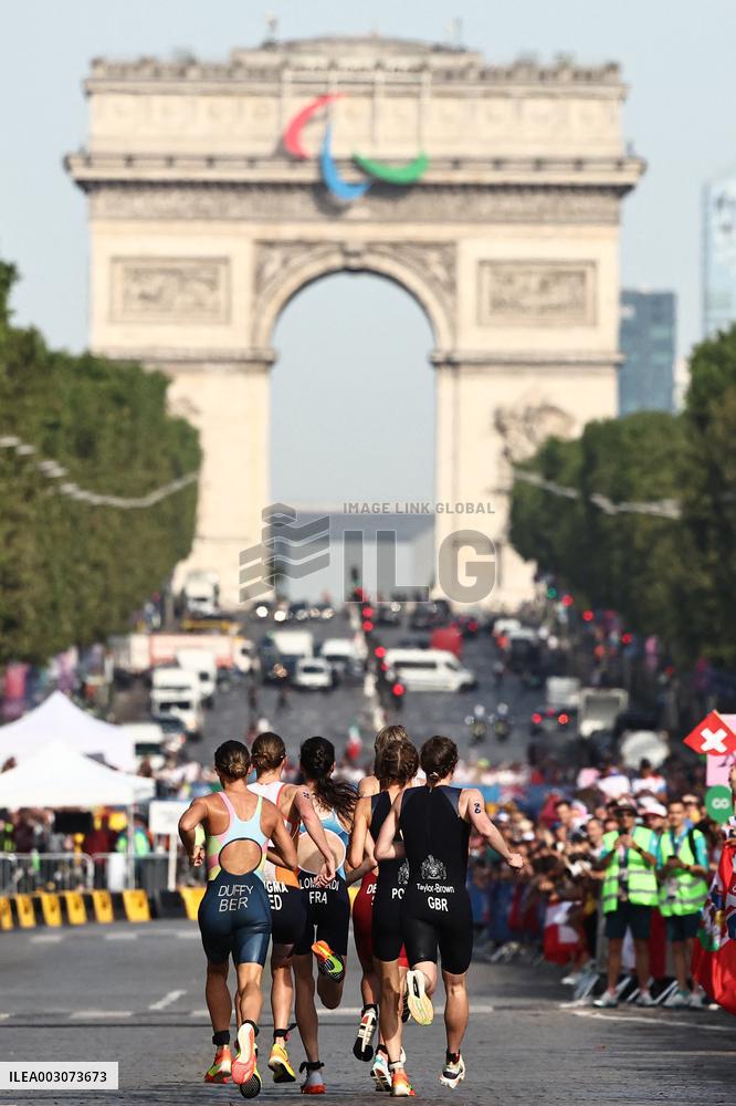 Paris 2024 - Cassandre Beaugrand Wins Gold In Women's Individual Triathlon