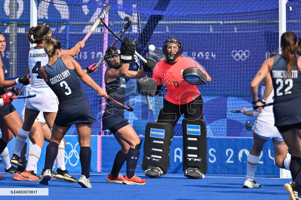 Paris 2024 - Hockey - Argentina v Spain