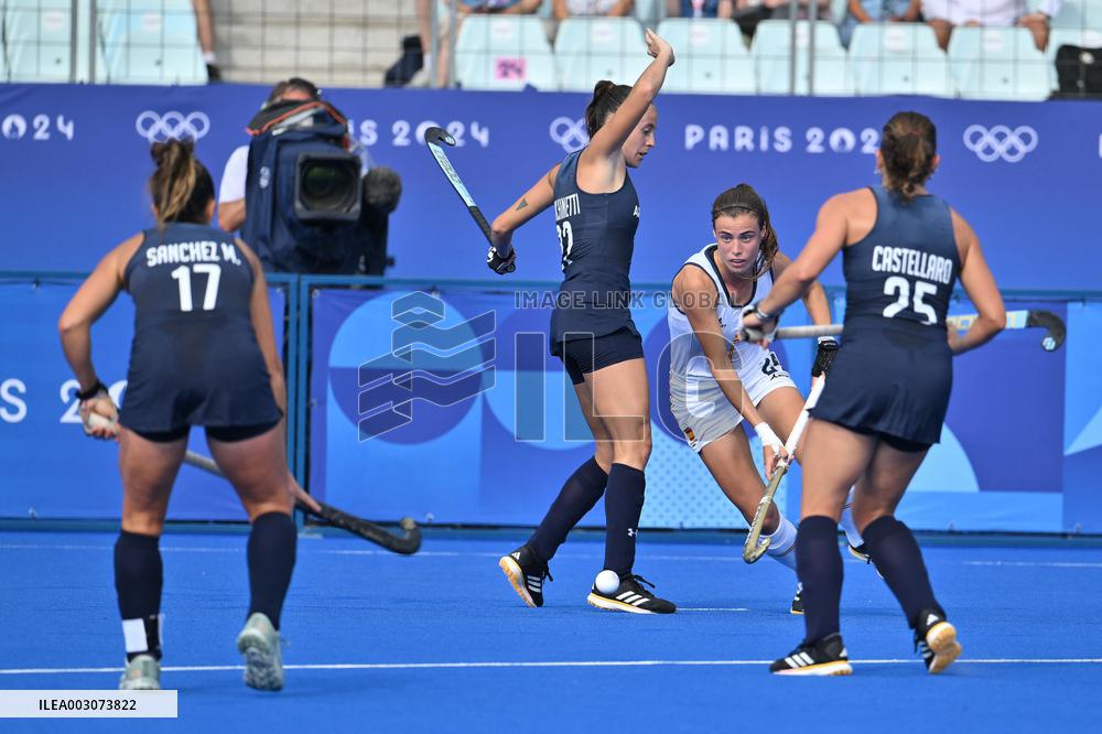 Paris 2024 - Hockey - Argentina v Spain