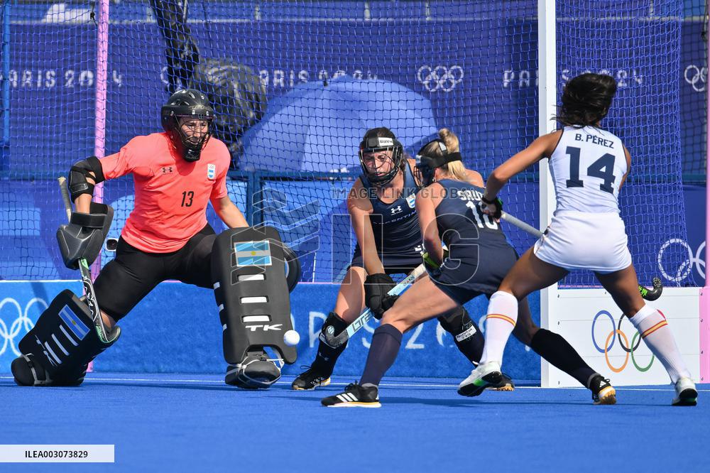Paris 2024 - Hockey - Argentina v Spain
