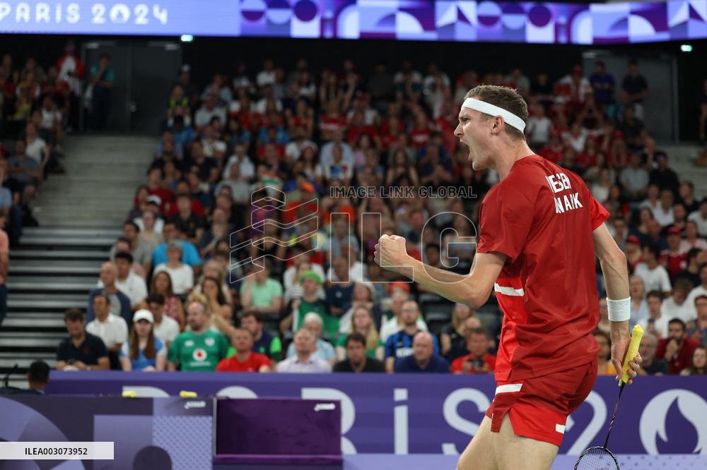 (PARIS2024) FRANCE-PARIS-OLY-BADMINTON