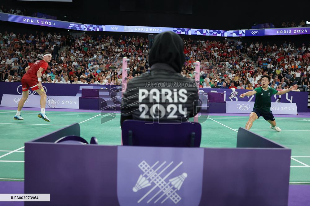 (PARIS2024) FRANCE-PARIS-OLY-BADMINTON