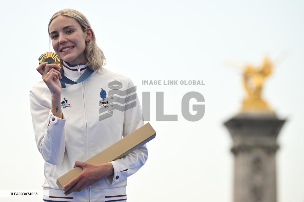 Paris 2024 - Women’s Triathlon Medal Ceremony